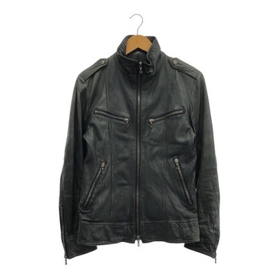 SHELLACレザージャケットsize44 中古・古着通販】SHELLAC (シェラック) レザージャケット ブラウン