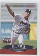 2016 Choice Pawtucket Red Sox Kyle Martin #18 6o2