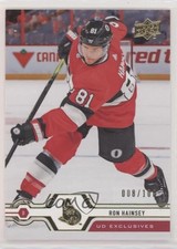 2019-20 Upper Deck UD Exclusives 8/100 Ron Hainsey #285 9xk