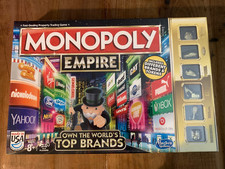 Hasbro Gaming Monopoly Empire Board Game BRAND NEW SEALED Ages 8 Tokens
