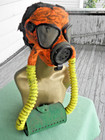 VINTAGE U.S. NAVY SCUBA MASK AND MANNEQUIN ALL ONE BID NR — photo 1
