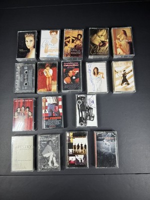 Gloria Estefan - Céline Dion cassette tapes lot with extras 