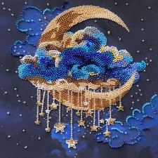 Bead embroidery kit - Cradle of Stellar Dreams AMB-138