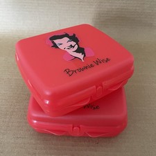 Tupperware Sandwich Keeper Brownie Wise Red C...