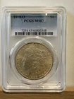 1898-O Morgan Silver Dollar PCGS MS63 Nice Luster Light Golden Tone