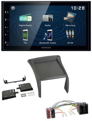 Kenwood 2DIN Bluetooth MP3 USB DAB Car Stereo for Fiat Ducato (2002-2006)