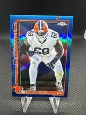 2025 Topps Chrome Cam Robinson Blue /150 #124 Cleveland Browns NFL