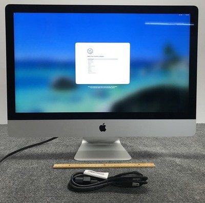 Apple iMac A2115 BTO/CTO 2020 5K 27'' AIO i7-10700K 16GB RAM 1TB NVMe w/Cord