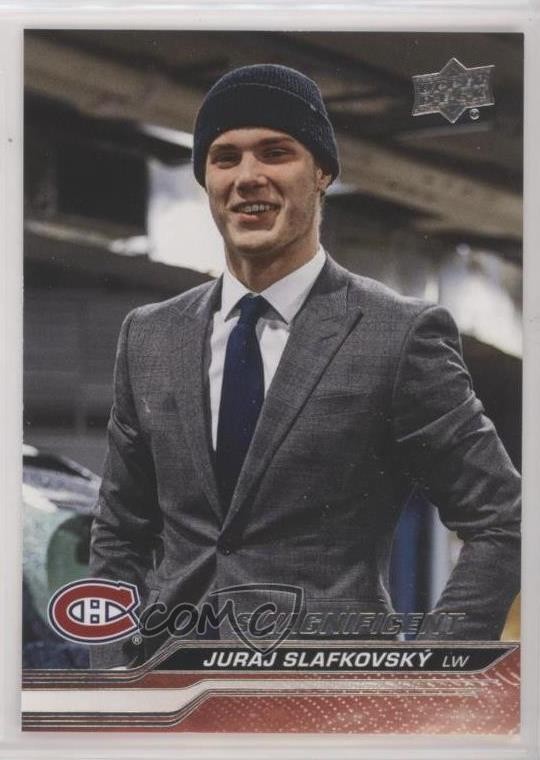 2023-24 Upper Deck Series 1 Swagnificent Juraj Slafkovsky #99 2u9