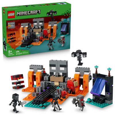 Minecraft Wither Battle Building & Pretend Play Toy for Boys & Girls