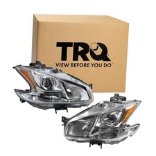 Headlight Assembly Set Headlights Driver  Passenger Side Compatible with