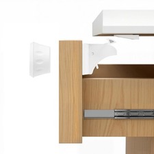 AILUOQI Baby Proofing Magnetic Cabinet Locks 3 Locks  1 Key Cupboard Drawe...