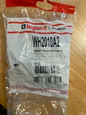 Wiremold WH2010A2 Steel Entrance End Fitting - New in Package