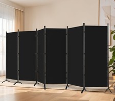 Room Divider-Folding Privacy Screens, 6 ft Partition Room Dividers Wall for