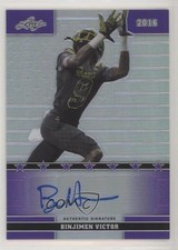 2016 Leaf US Army All-American Bowl Metal 8/10 Binjimen Victor #5 Auto 2u6