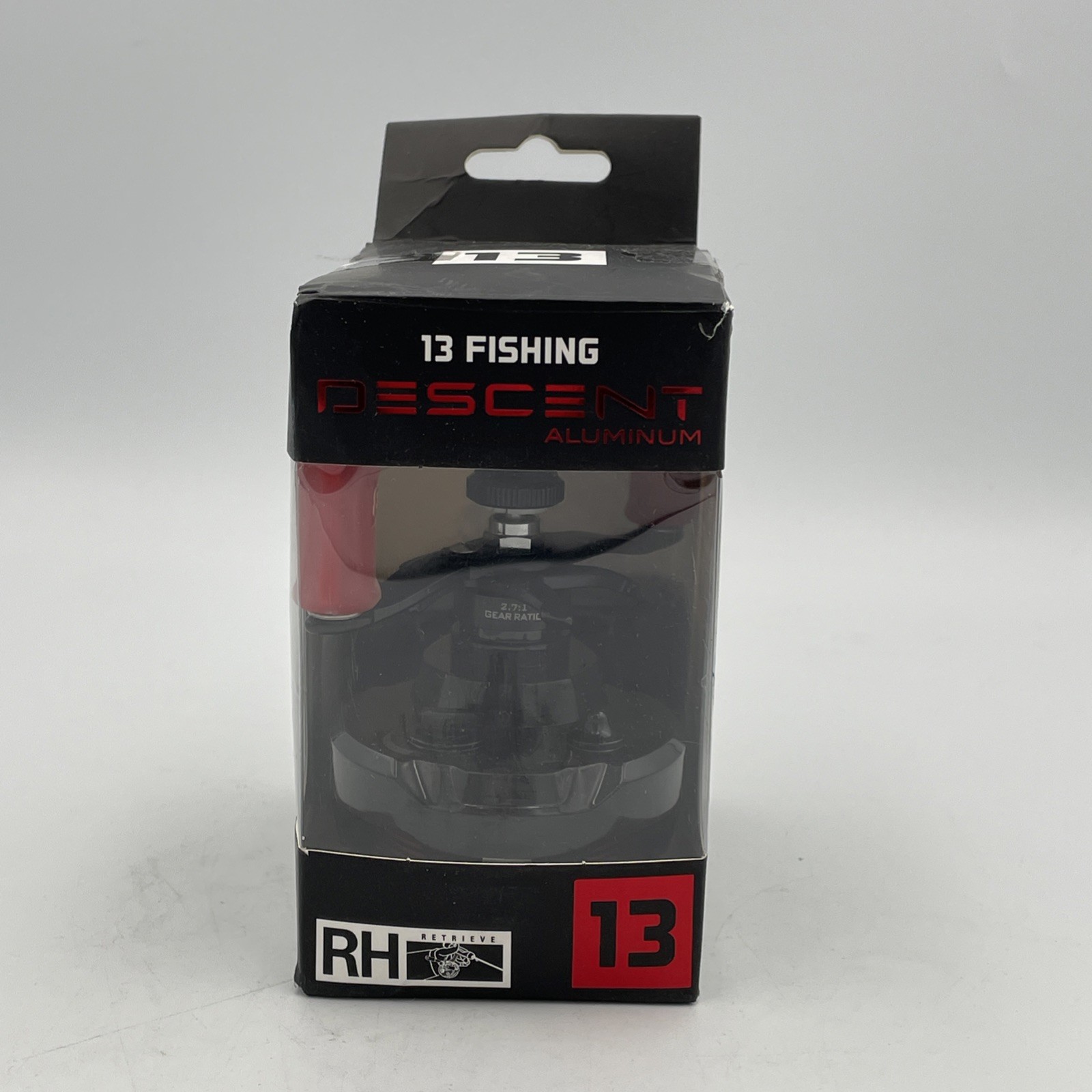 13 Fishing Descent Aluminum Inline Ice Fishing Reel