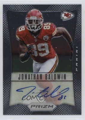 2012 Panini Prizm Auto 9/49 Jonathan Baldwin #42 Auto 5i2