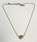Kate Spade & JCrew Gold Tone Rhinestone Pendant Necklace & Ring 12.6g — photo 5