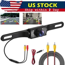 Car Rear View Camera Reverse Backup Camera Night Vision License Plate Waterproof