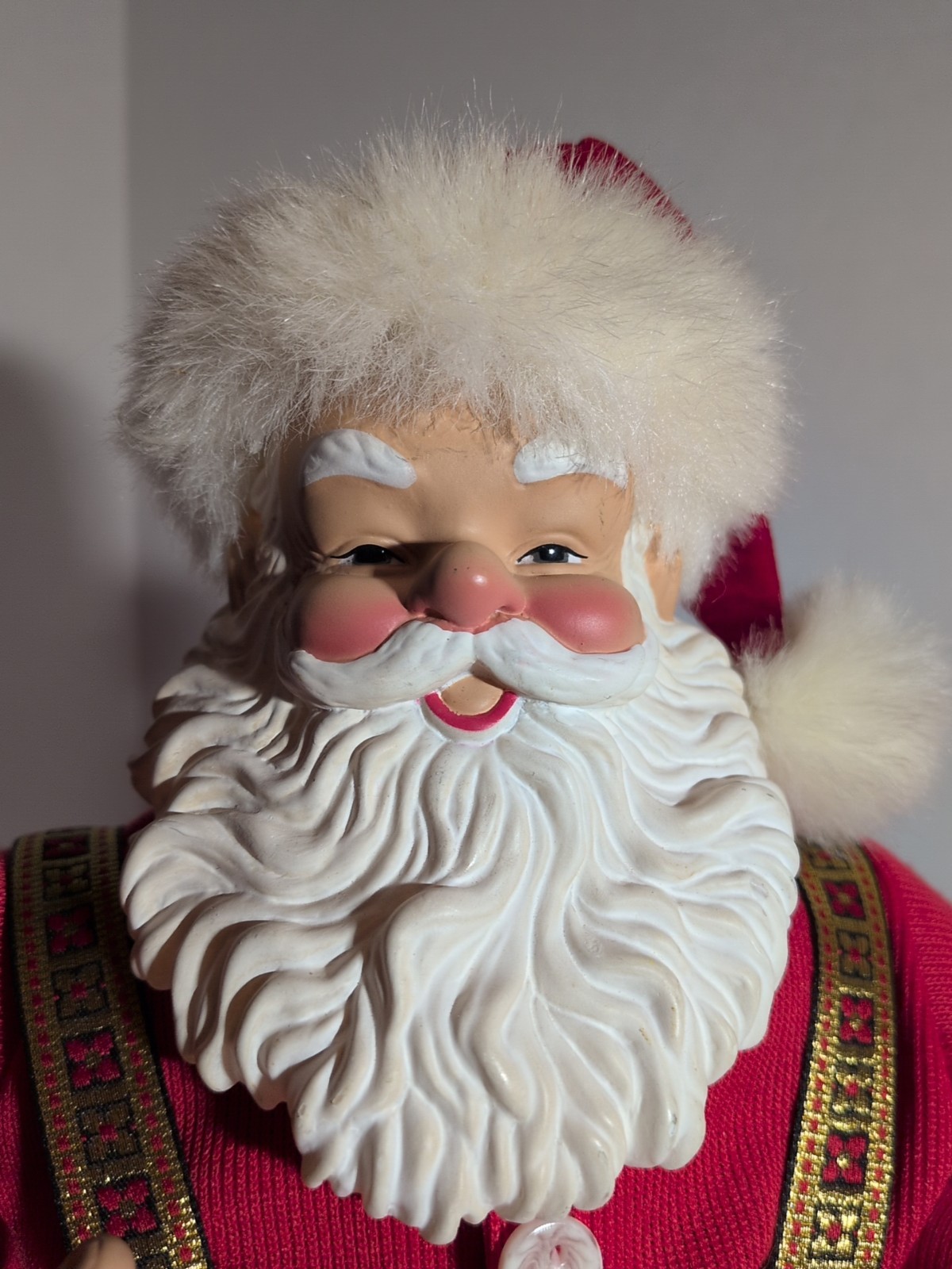 Parts Only VTG 1998 Christmas Fantasy Jingle Bell Rock Santa, Parts, No Dance