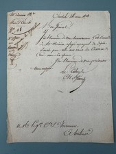 1818 Colonel Fleuret Auch Spanischer Fl&uuml;chtling Cauterets General d'H&eacute;ricourt
