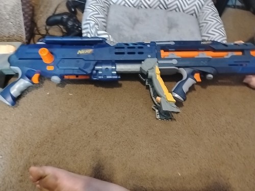 NERF Zombie Strike Z.E.D. Squad Clear Shot Blaster with Scope