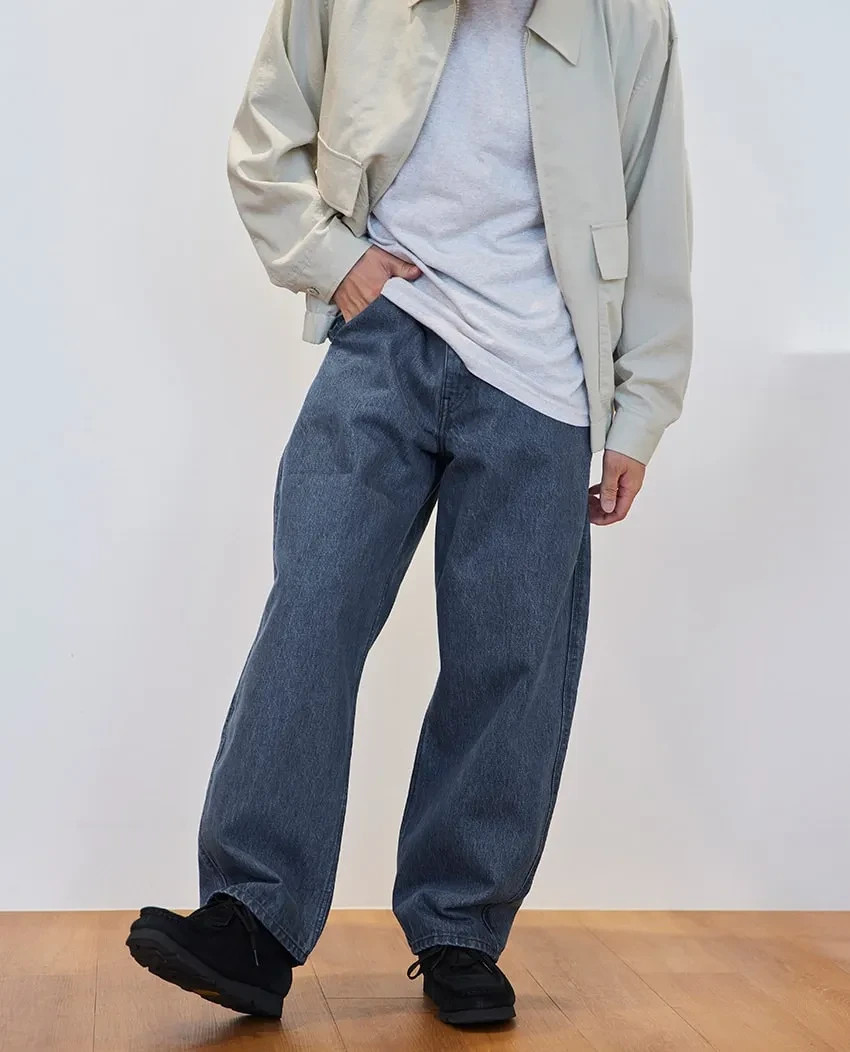 UNIQLO U Wide tapered jeans Men's 482874 28-35 Japan New 2026 SS