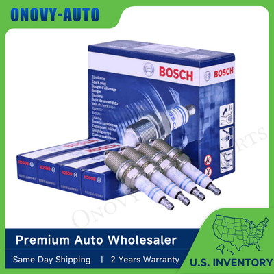 4Pcs FR5KPP332S Double Platinum Spark Plugs Set For VW AUDI 101905631H