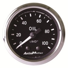 Auto Meter 2-1/16in Cobra Series Oil Pressure Gauge