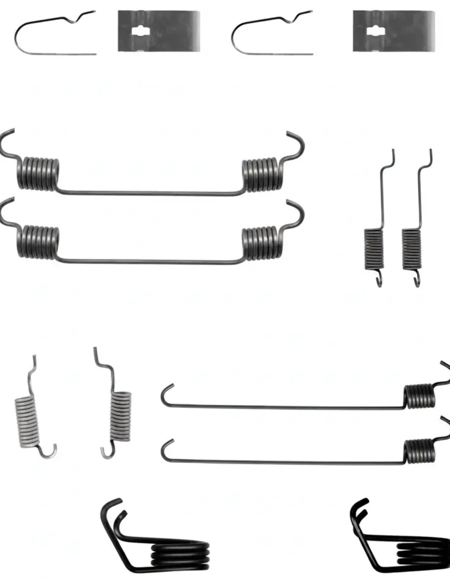 Brake shoe fitting kit 0799Q A.B.S. for MAZDA 323 S Mk VI Saloon