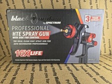 Black Widow By Spectrum 56153 Professional Hte Spray Gun With Side Fan Control