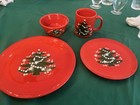 Vintage Waechtersbach Christmas Tree Dinnerware Set – 35 Pieces – Germany — photo 1