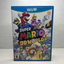 Super Mario 3D World Nintendo Wii U CIB Complete With Manual *TESTED* Read