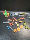 Vintage TMNT Teenage Mutant Ninja Turtles Accessories Weapons Parts Lot