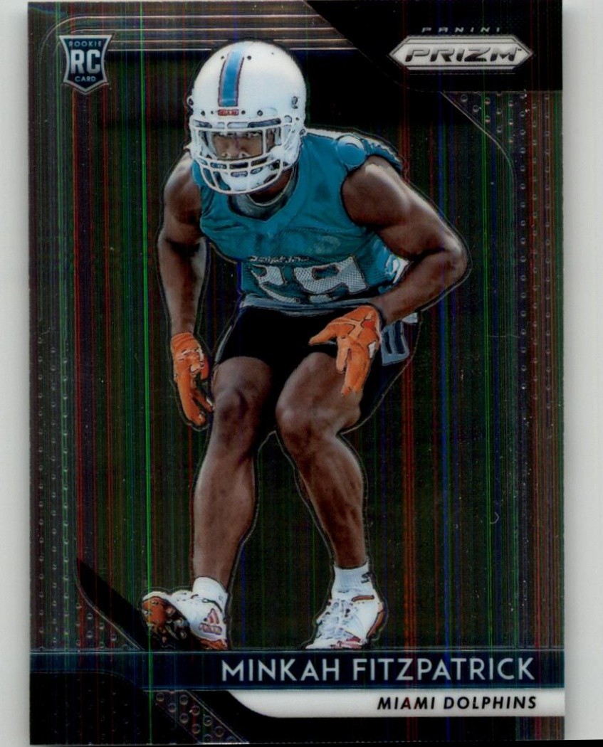2018 Panini Prizm Minkah Fitzpatrick Rookie #243 RC Miami Dolphins