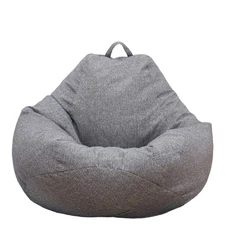 Large Bean Bag Chair Sofa Cover Indoor Lazy Lounger For Adults And Kids