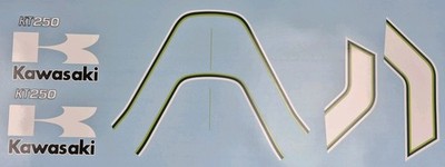 DECAL KIT SUITABLE FOR KAWA SAKI KT 250