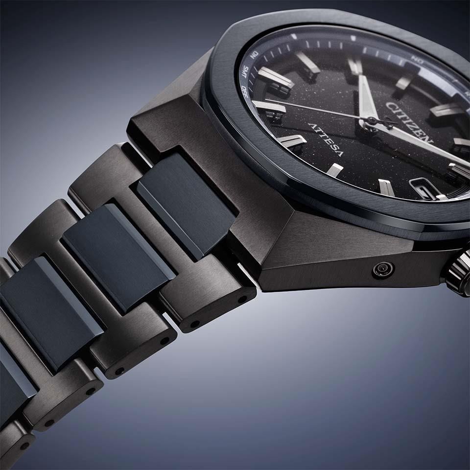Citizen Attesa CB3046-76E Blue Universe Eco-Drive Titanium Radio