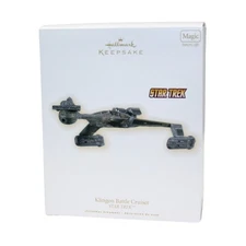 Hallmark Ornament Klingon Battle Cruiser VG+/NM