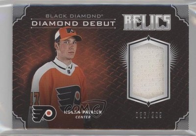 2017-18 Upper Deck Black Diamond Debut Relics 36/299 Nolan Patrick Rookie RC 0c3