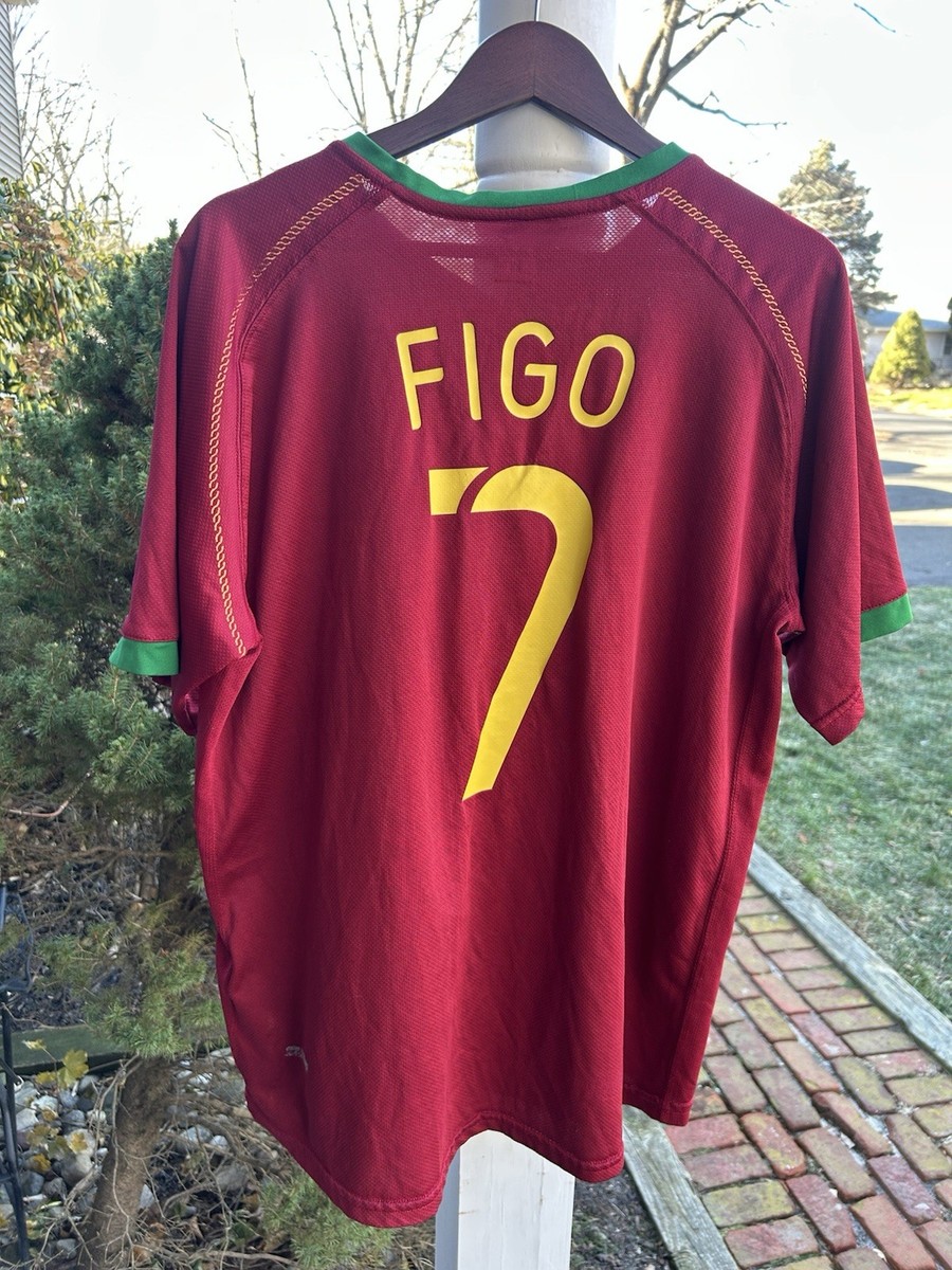 Vtg/y2k 2006 Authentic Nike Portugal Luis Figo Jersey Size Xl