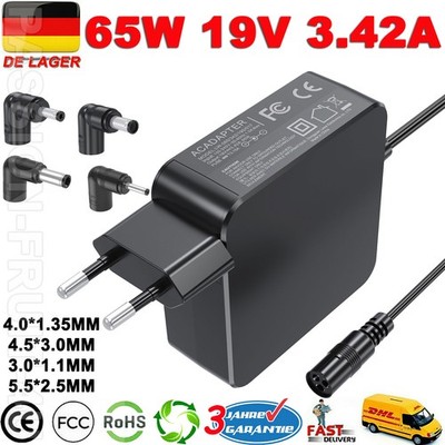 65W 19V 3.42A Laptop Ladegerät für Asus VivoBook ASUS ZenBook Notebook Netzteil
