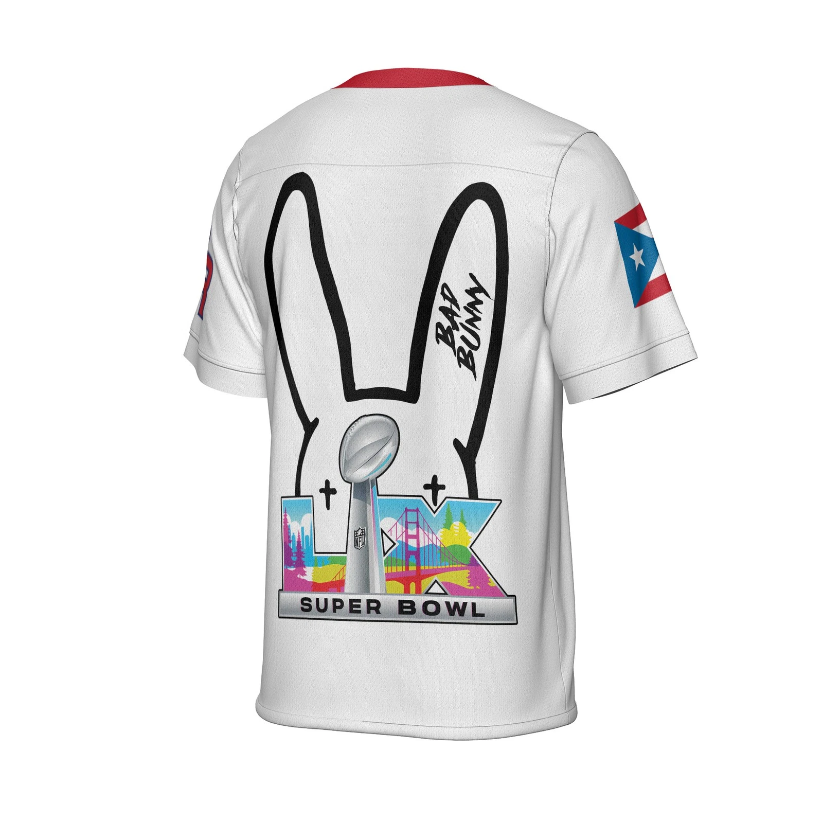 Puerto Rico Benito#94 Mesh Football Jersey Hot