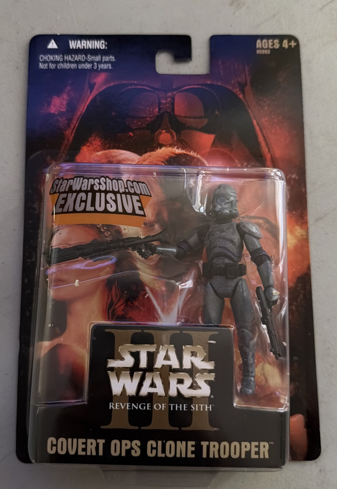 HASBRO Star Wars ROTS Covert Ops Clone Trooper action figure