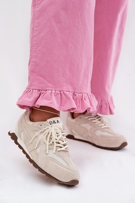 Echt-Wildleder Sneaker Grau Flach, Model 225190 Step in style