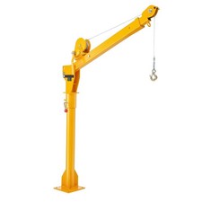 1100lb Folding Crane with Quick Release and Space-Saving Design