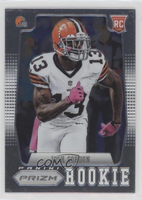 2012 Panini Prizm Josh Gordon (Thumb Away From NFL Shield) #250 0j19