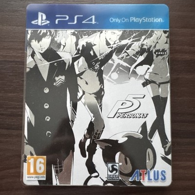 Persona 5 Steelbook Edition - TOP ZUSTAND - Playstation 4 PS4