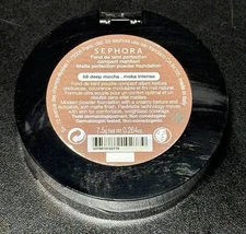 Sephora Matte Perfection Powder Foundation ~ 68 Deep Mocha ~ Full Size ~ Sealed