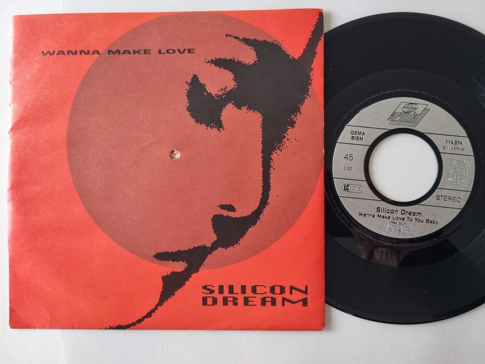 Silicon Dream - Wanna Make Love 7'' Vinyl Germany